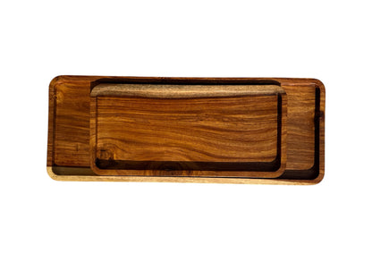 Rectangular tray