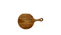Round serving platter